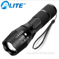 Linterna LED de caza XML T6 de 5 modos con zoomable